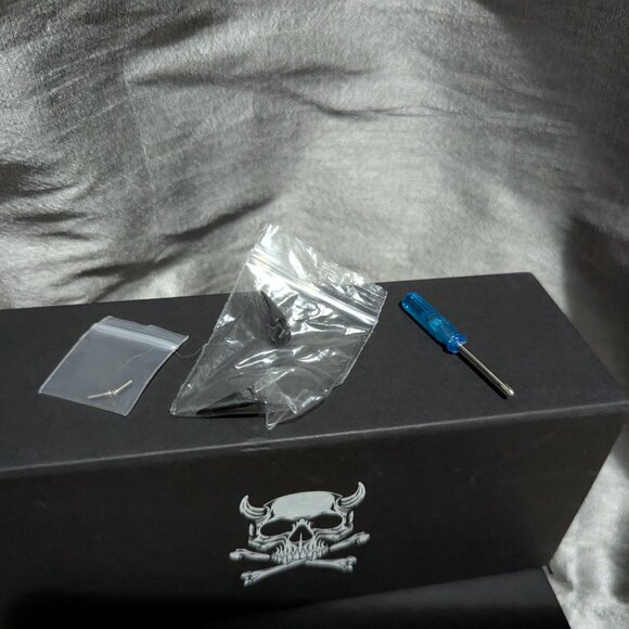 Vulgati The Beast Bubble Purple Sunglasses Goggles Black Horns - Picture 7 of 7